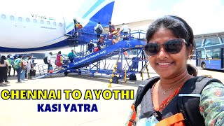 AYOTHI From Chennai | Ayodhya | Chennai To Ayodhya Flight Journey in Tamil | #ayodhya
