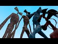 OLD AND NEW SIREN HEADS VS BLOOD AND ICE SIREN HEADS!! Garry's Mod [Siren Head] Gameplay