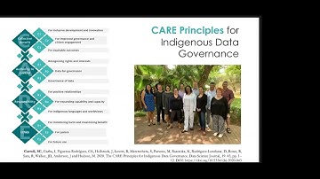 CarpentryCon 2022: Keynote Panel - The CARE Principles for Indigenous Data Governance (EN)