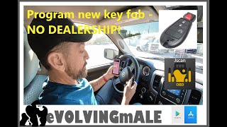 programming 2016 dodge ram key fob at home (works with challenger, charger & more - most years)