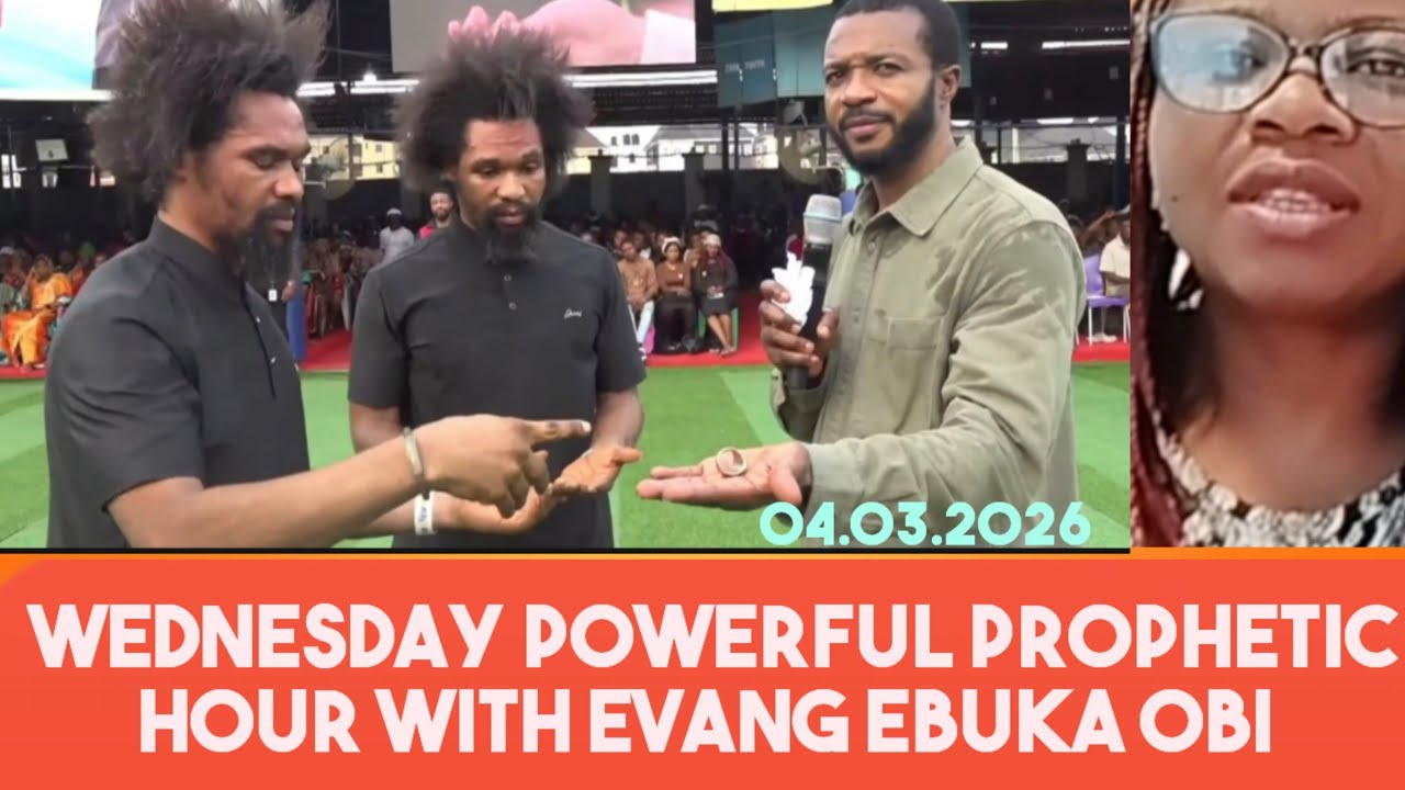 Wednesday powerful prophetic hour with Evang Ebuka Obi #zionprayermovementoutreachlive 