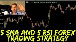 5 SMA and 5 RSI Forex Trading Strategy