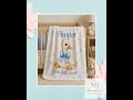 Personalized Boy Goose Baby Blanket Custom Name Blanket Little Silly Goose Nursery Blanket Baby S...