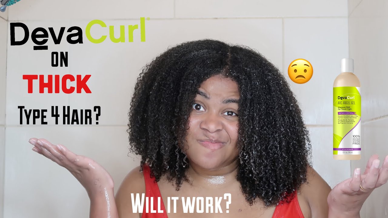 Can These DEVACURL Products Win Against My THICK TYPE 4 Natural Hair?? | Joys of Christmas 2019