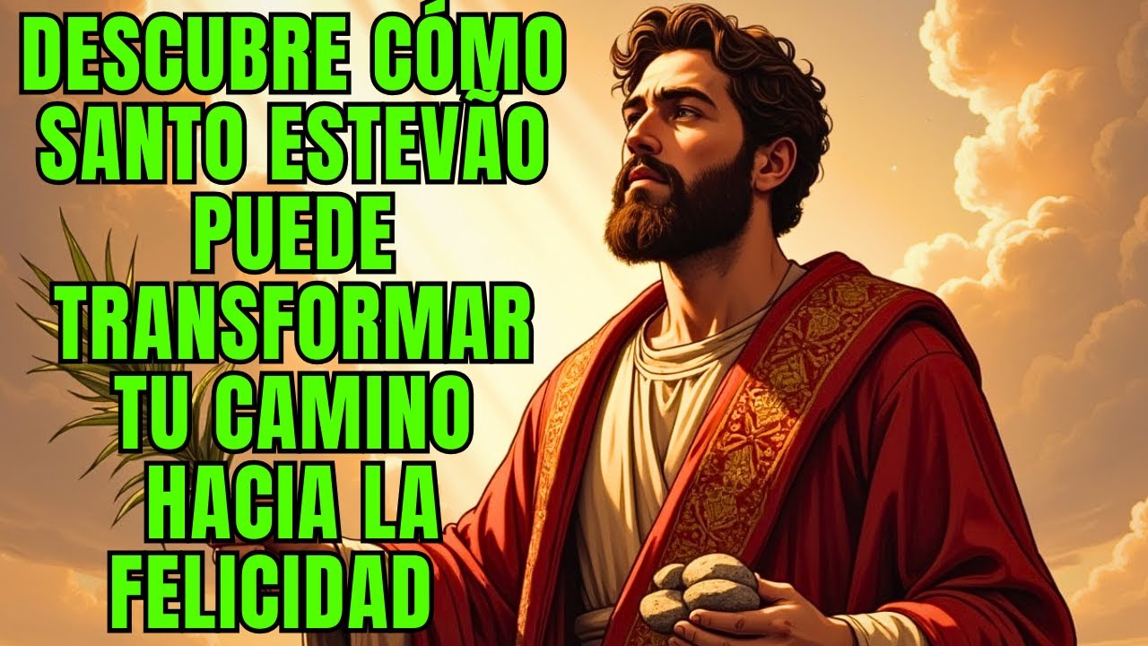 ️ 🙏 DESCUBRE EL PODER DE LA FE EN SANTO ESTEBAN | UNA ORACIÓN PARA ...