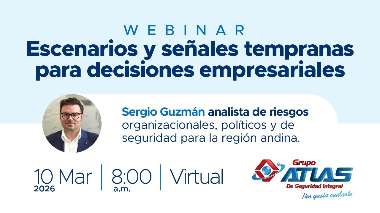 Webinar: Escenarios y señales tempranas para decisiones empresariales