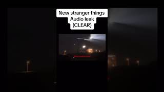 Stranger Things Leaked Audio