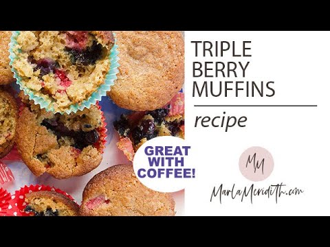 Triple Berry Muffins recipe Triple Berry Muffins recipe