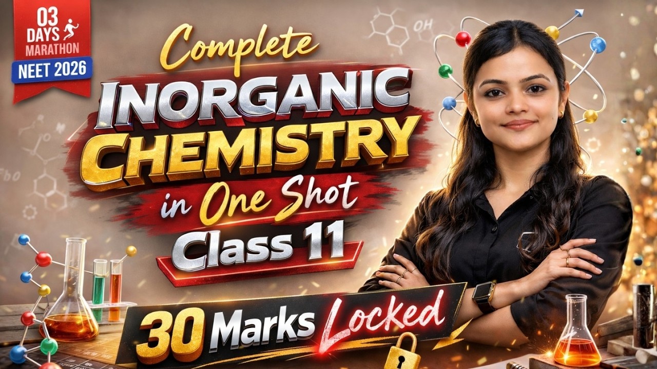 Complete Inorganic Chemistry | One Shot | Class 11 | Neet Chemistry ...