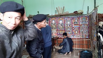 Dân Tôc Dao Quần Chẹt - lễ Cắp Sắc P1 ( Treo tranh cổ )