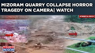 Mizoram Stone Quarry Collapse| Several Dead| Dozens Trapped| How Aizawl Tragedy Unfolded | Watch