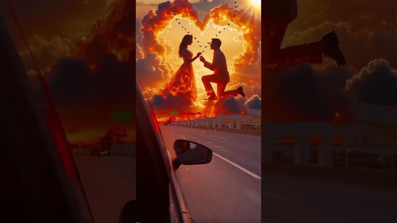 💍✨ AI Love Story | Couple Proposal on a Thread 💕🤖 