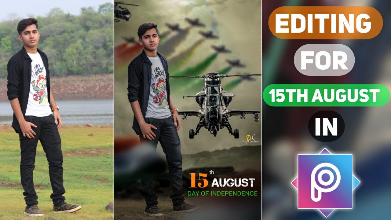 15th August Independence Day Special Photo Editing In Mobile | Picsart Editing Tutorial