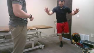 Single Limb Balance Windmill Touch