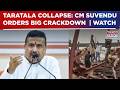 Kolkata Godown Collapse: CM Suvendu Orders Statewide Audit, 4 Detained As SIT Begins Probe