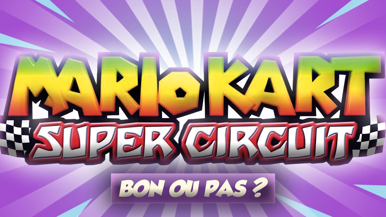 Cartouche Mario Kart: Super Circuit (Game Boy Advance GBA) testée