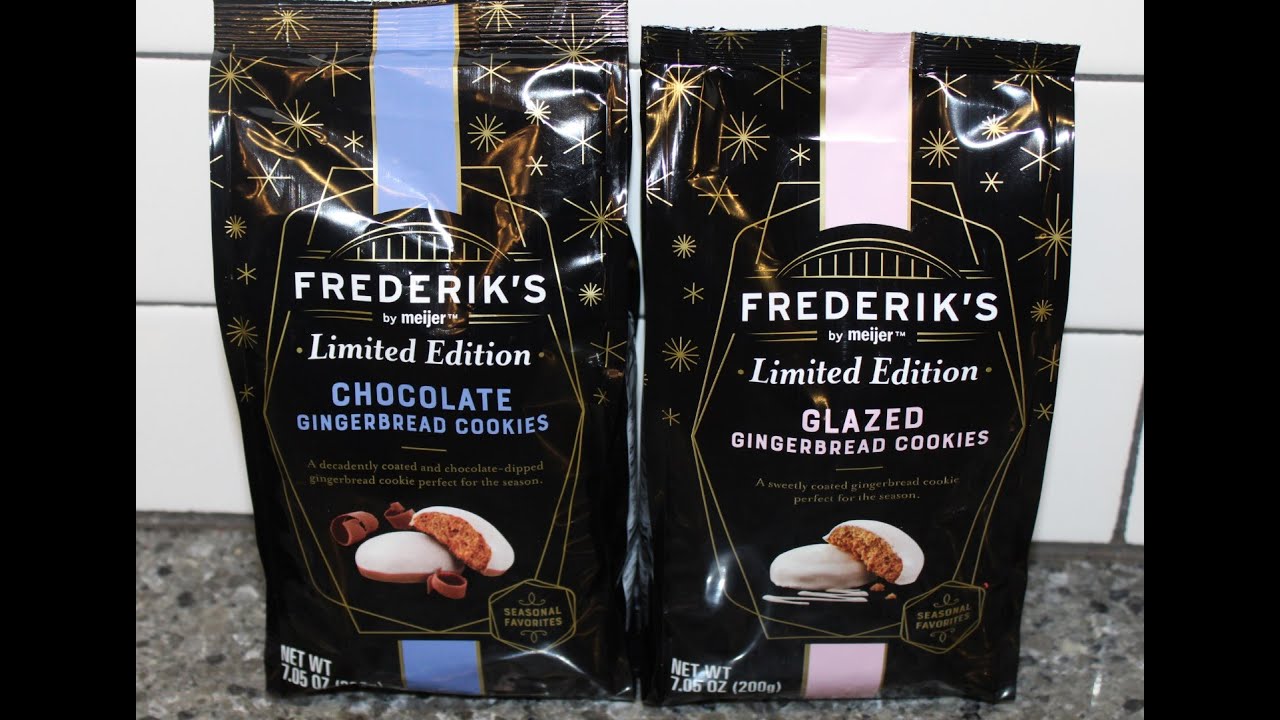 Frederik’s by Meijer Gingerbread Cookies Chocolate & Glazed Review