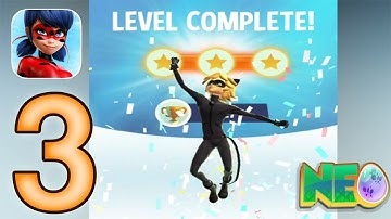 Miraculous Ladybug And Cat Noir: Gameplay Walkthrough Part 3 - Level 11 - 15 (iOS, Android)
