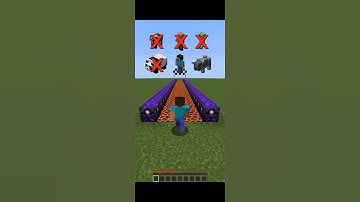 Minecraft magma damage vs different mobs (はいよろこんで)#shorts