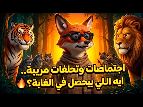 اجتماعات سرية وتحالفات مريبة ايه اللي بيحصل في الغابة؟