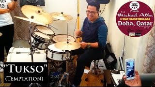 Michael Alba - YOSHA - "Tukso" (Temptation) - Drum Playthrough, #MADPQATAR2016 chords