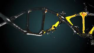 Exploding DNA Molecule With Background