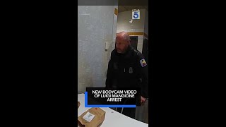 New bodycam video of Luigi Mangione arrest