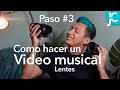 Como GRABAR un VIDEO MUSICAL 🚀 PASO #3 Qué lentes usar - Como HACER un VIDEOCLIP