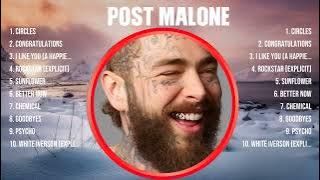 Post Malone Greatest Hits 2024 - Pop Music Mix - Top 10 Hits Of All Time