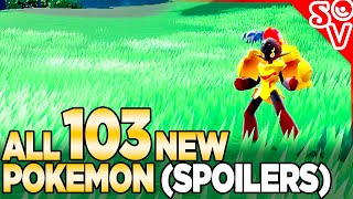 Reviewing All 103 New Pokemon in Scarlet and Violet (Spoilers)