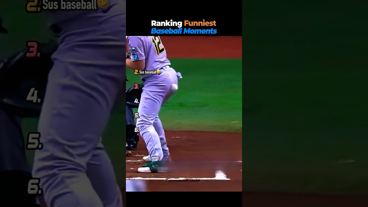 Ranking Funniest Baseball Moments🪽