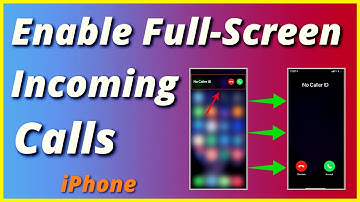 How to Enable Full Screen Incoming Calls on iPhone iOS 14