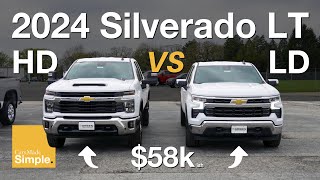 2024 Chevy Silverado LT 1500 vs 2500 Comparison | Price, Towing, Features, etc.