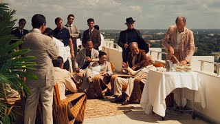 The Godfather Part 2 (1974) - Hyman Roth Cuba Cake Roof scene