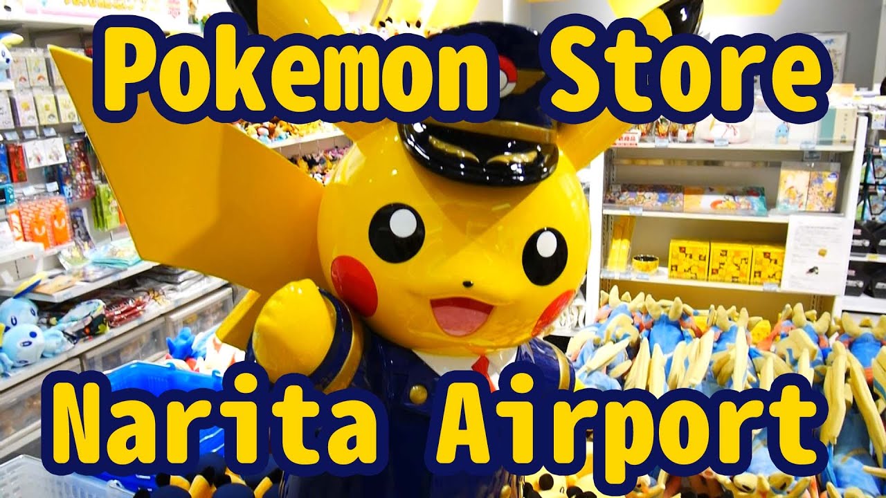 Pokemon Introducing Japan S Narita Airport Pokemon Store Youtube