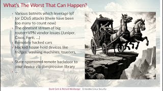 Grazer Linuxtage 2024 -  Embedded Linux Security: The Good, the Bad and the Ugly