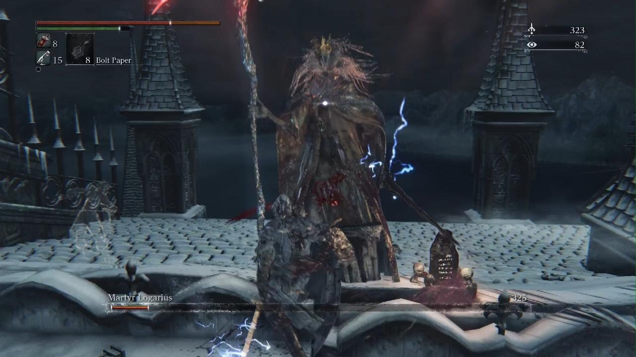 Bloodborne [Martyr Logarius- Boss] - YouTube