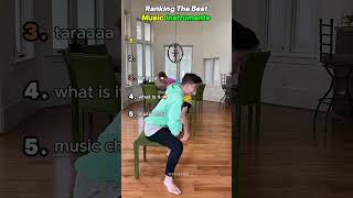Ranking the best Music instruments #ranking #musicsounds #viral #musicshorts