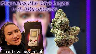 Surprising Her With LEGOS + Trying some PL Blue Meteor!