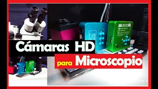 ¿ Que cámara HD elegir para microscopio y poder grabar o monitorear el trabajo ?