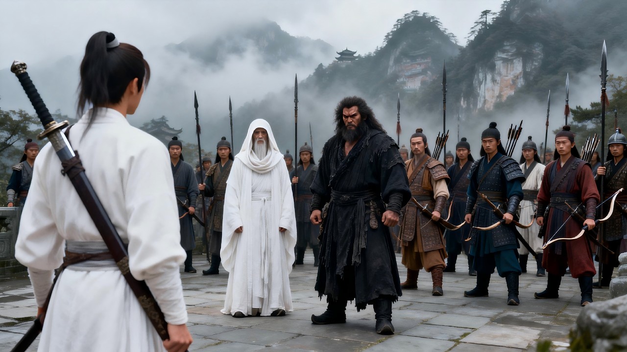 功夫電影！反派高手大舉進攻武當山，卻被功夫小子一人擊退！ 