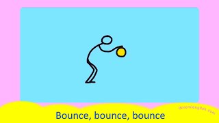 Sports ball song | Vocabulary song | Gábor's DoReMi English songs | Bounce the ball screenshot 3