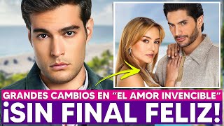 Danilo Carrera SALE de &quot;EL AMOR INVENCIBLE&quot; por CÁNCER! La telenovela NO TENDRÁ UN FINAL FELIZ!