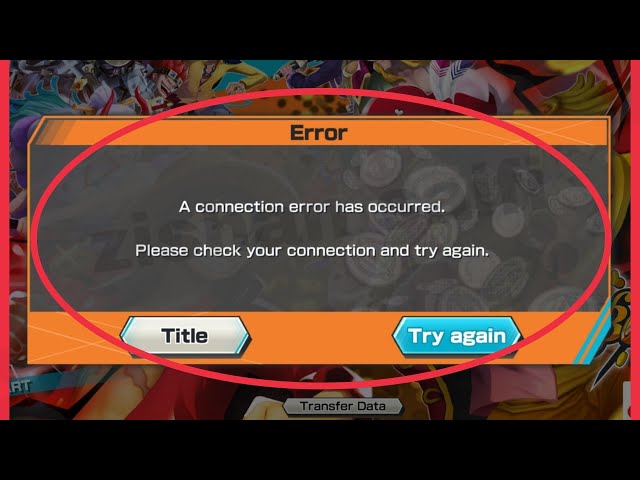 How to Fix “A Connection error has occurred” in ONE PIECE Bounty Rush 