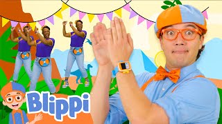 clap to the beat with blippi and meekah blippi songs educational songs for kids