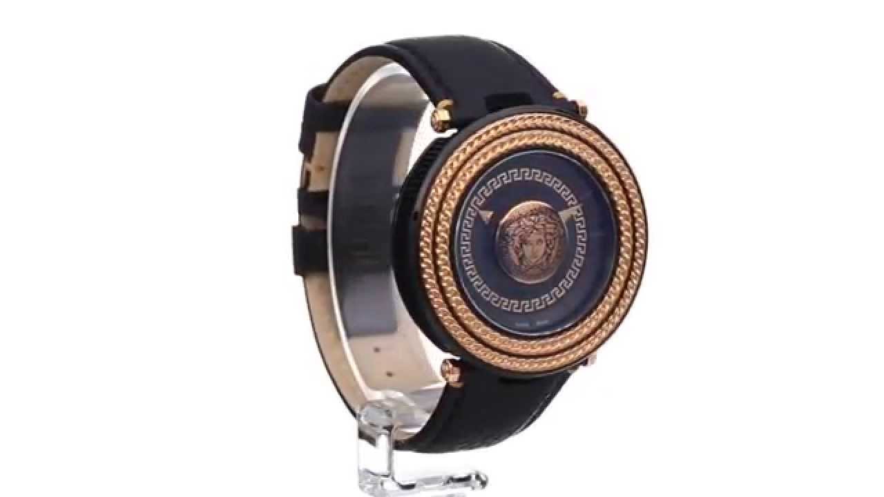 versace black metal univers watch