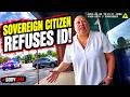 Sovereign Citizen Refuses ID — Traffic Stop Ends in Arrest!