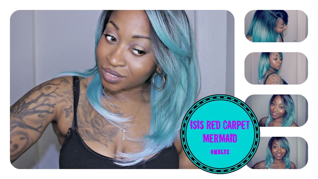 9. Light Blue Mermaid Wig - wide 3