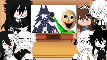 Fundamental Paper Education React to Baldi,Memes and Tiktok | Gacha Club