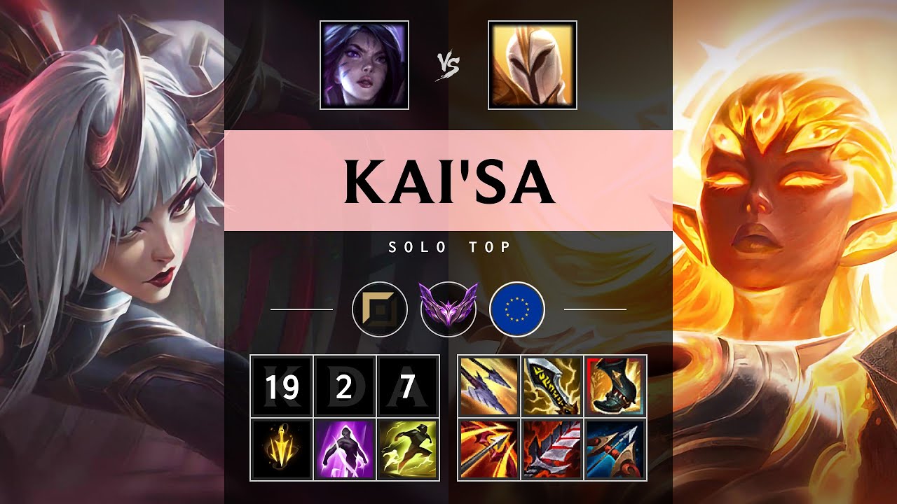 Kai'Sa Top vs Kayle - EUW Master Patch 25.10